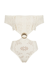 Body Elle Textura Jaquard Off White
