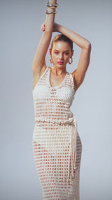 Vestido Victoria Rede Off White